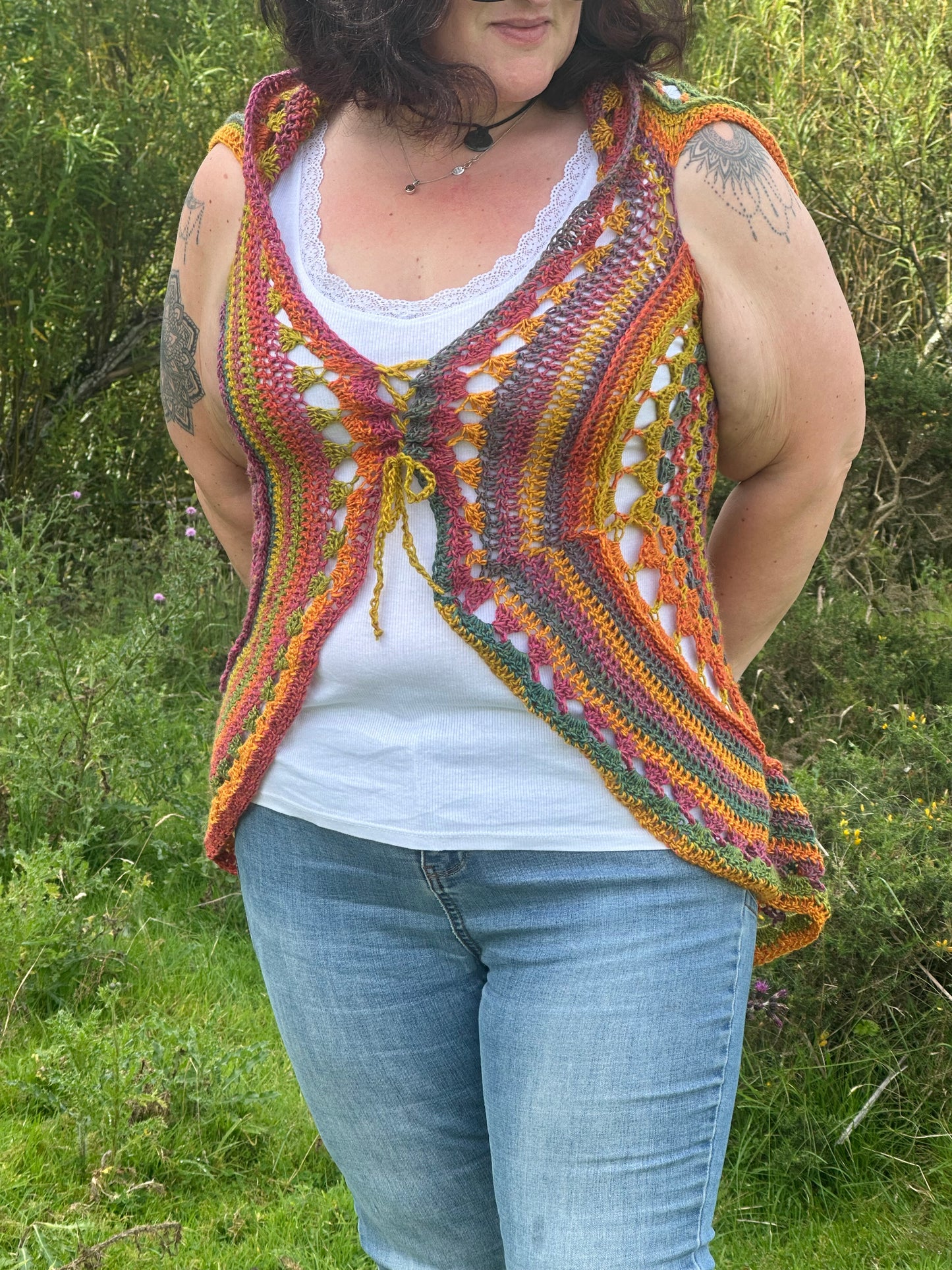 Mandala cardigan