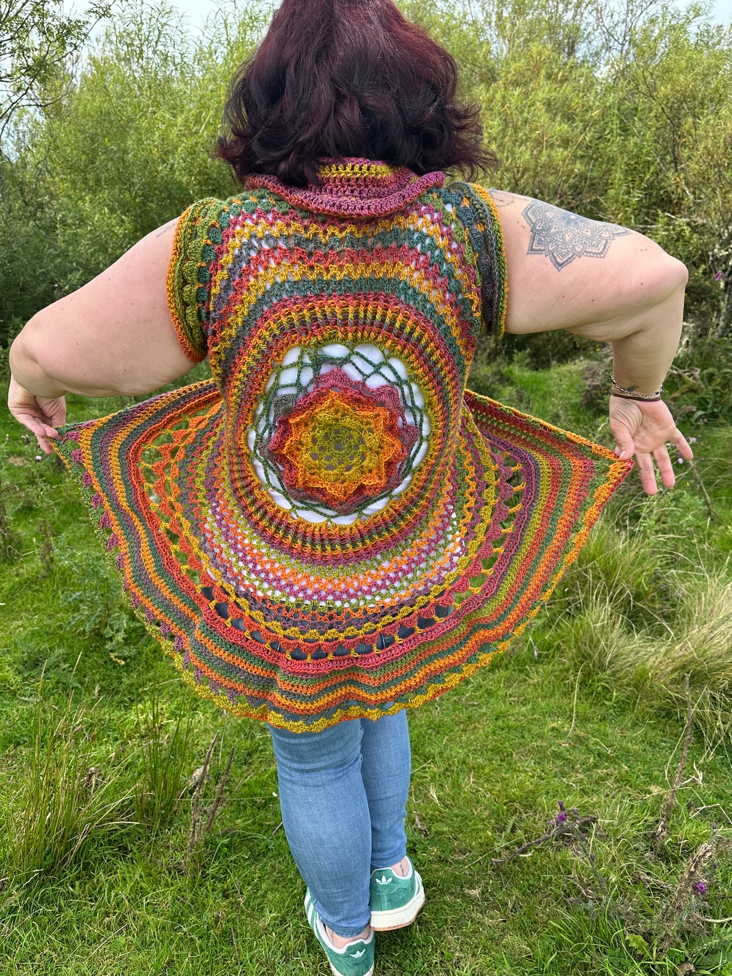Mandala cardigan
