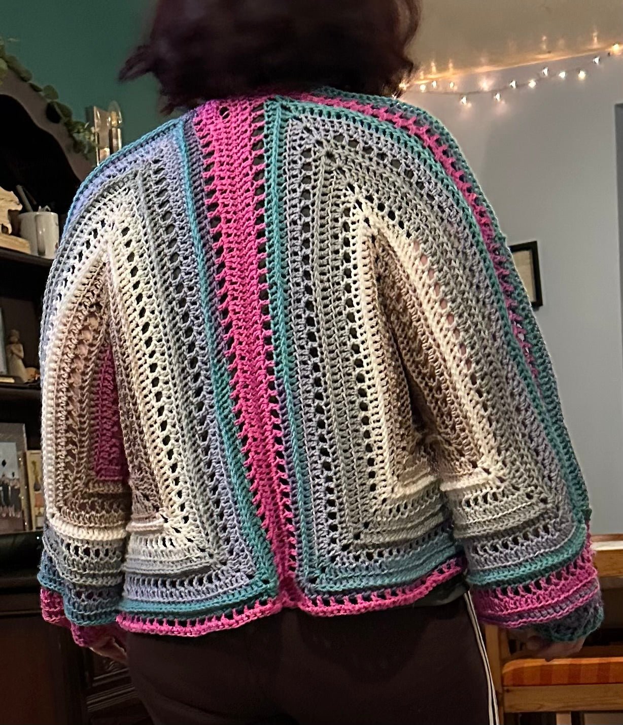 Wild Oleander cardigan