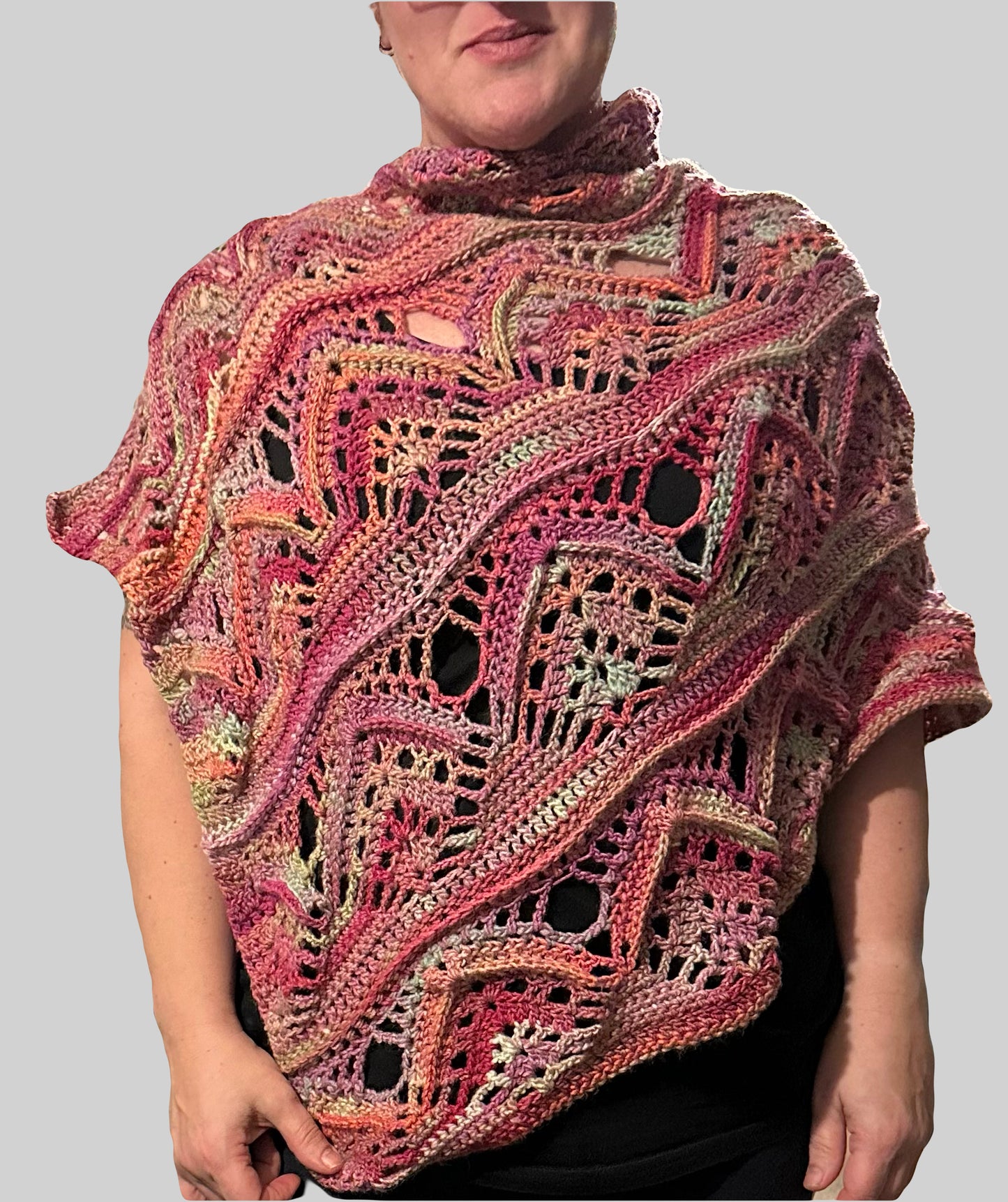 Haul y gwanwyn / Spring Sunshine poncho