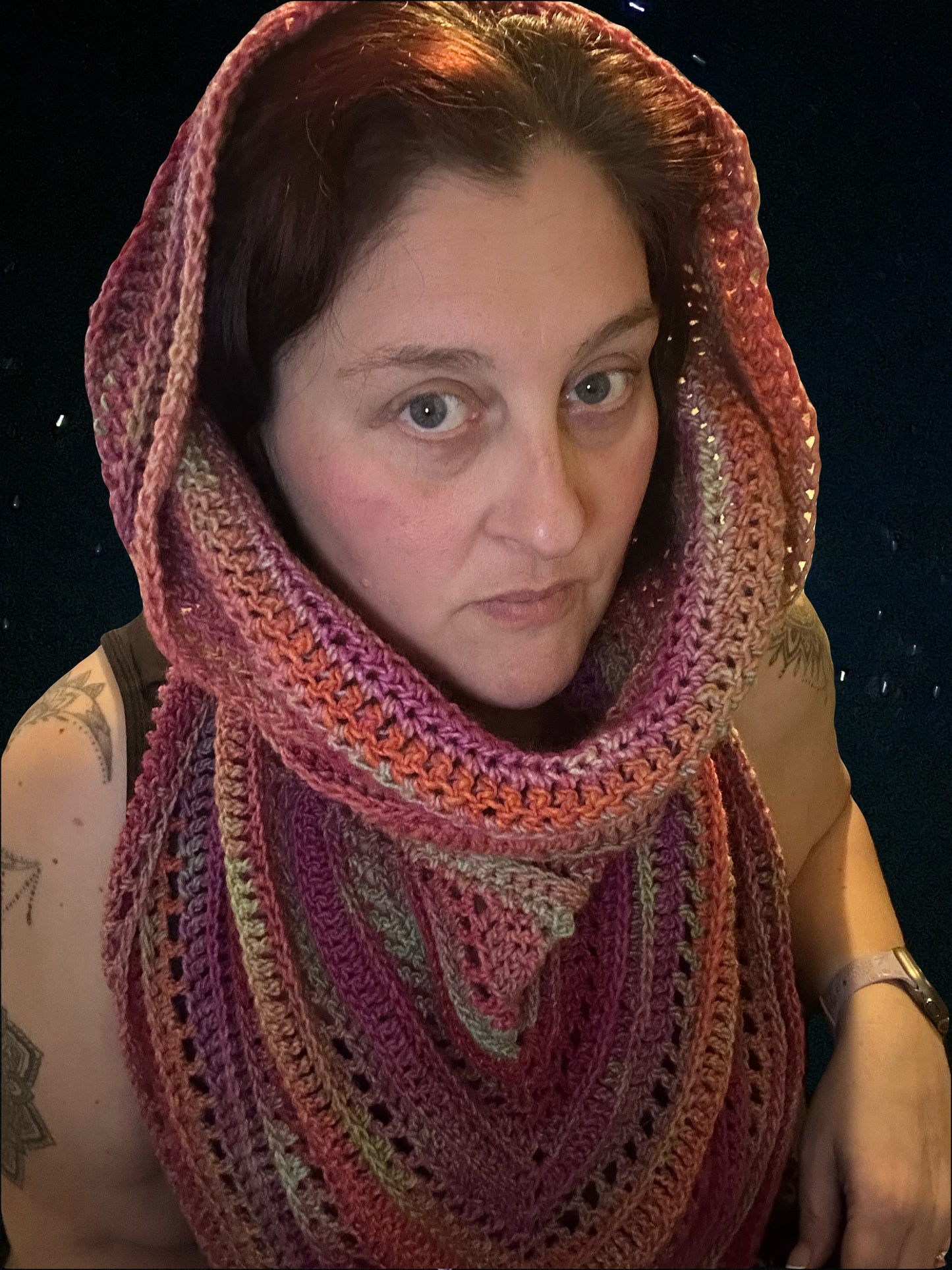 Wild Oleander Scarf