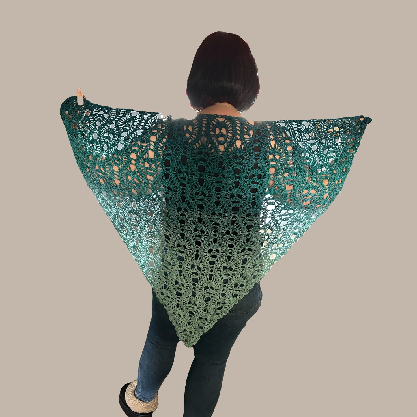 Siol Canwyll Corff / Lost souls shawl