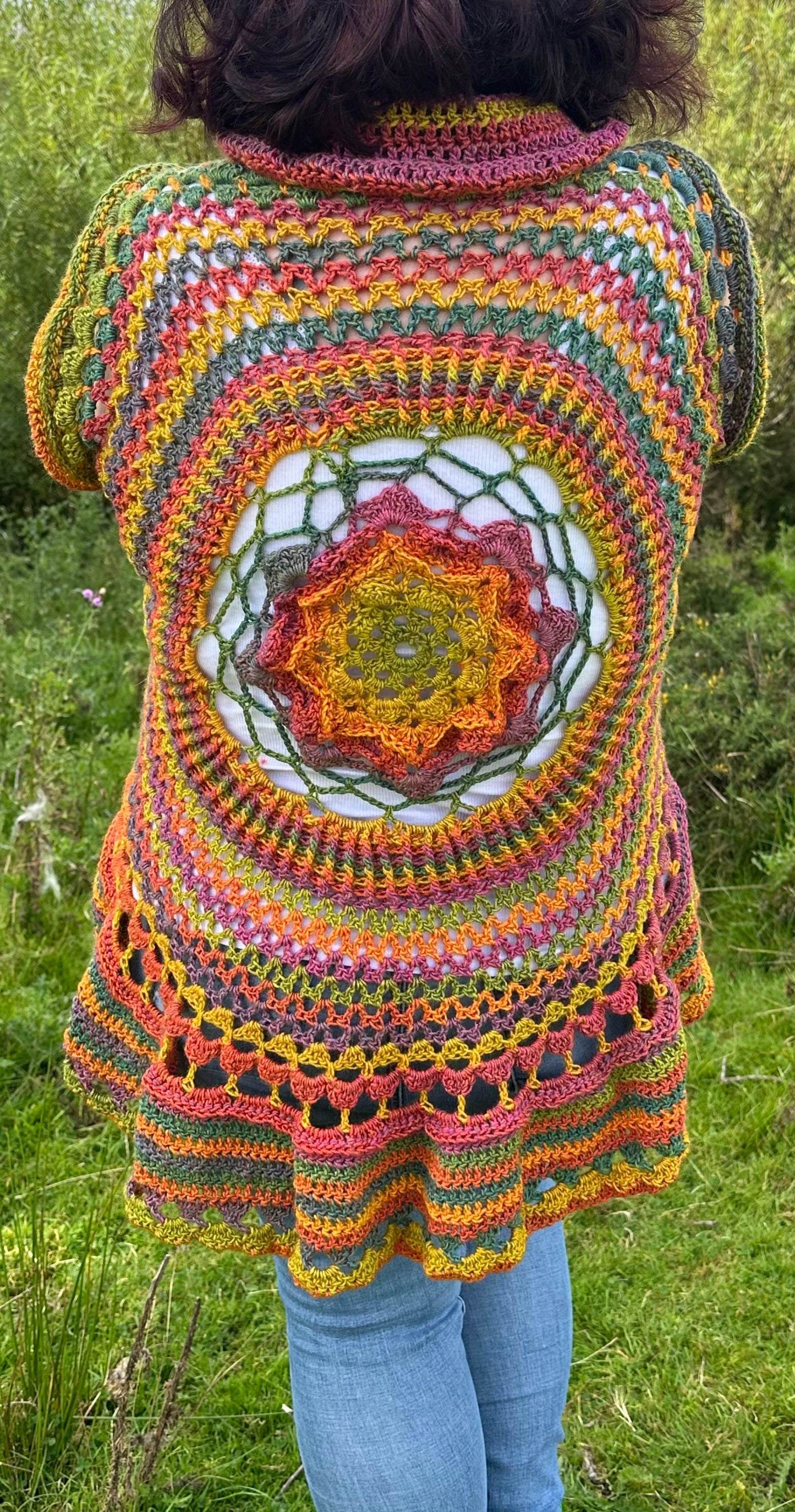 Mandala cardigan