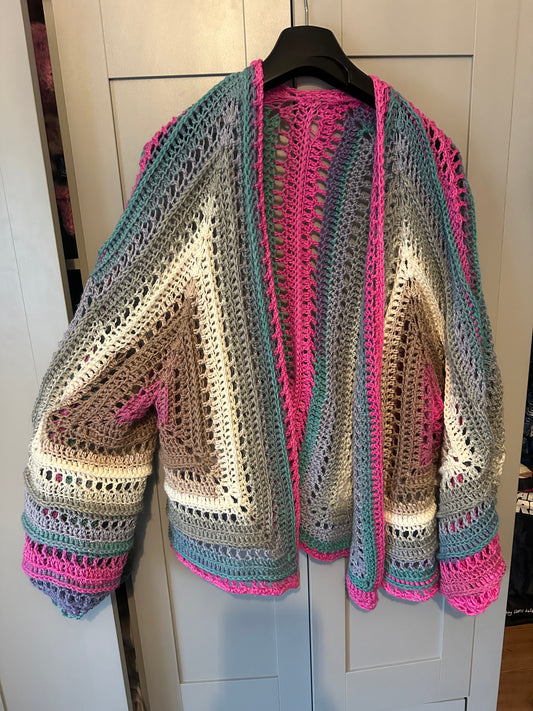 Wild Oleander cardigan